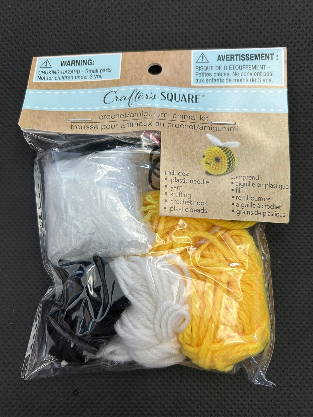 Crochet Bee Amigurumi Animal Kit